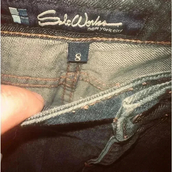 Salt Works  New York size 8 medium rise boot cut denim jeans. Medium wash. EUC - Picture 5 of 14